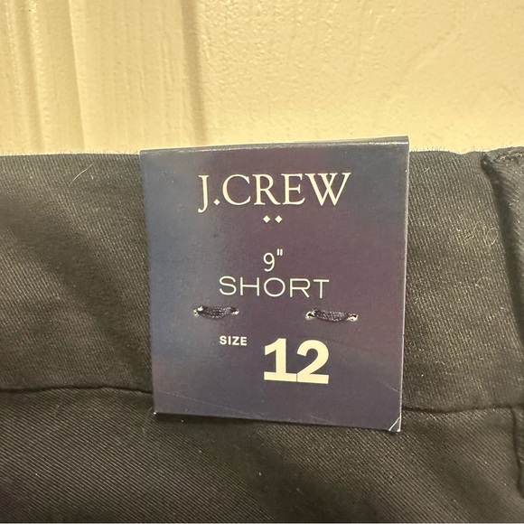 J.Crew Factory Women's Black 9" Frankie Bermuda Chino Short AL569 Size 12 - Picture 5 of 9